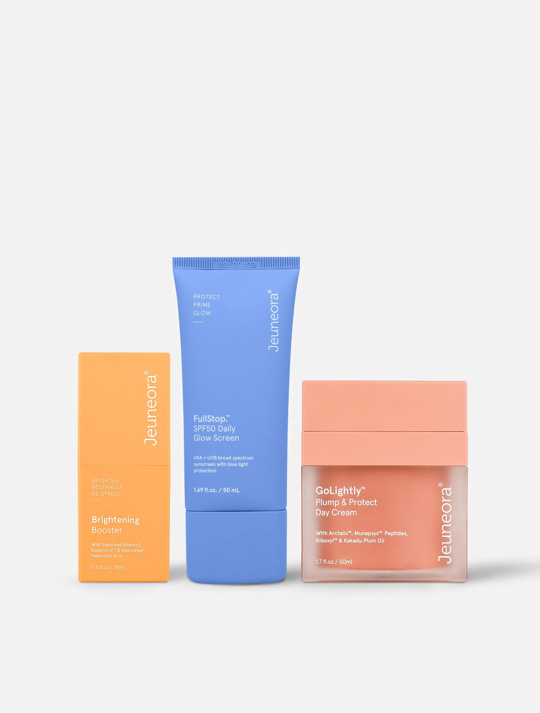 Jeuneora dark spots skincare set