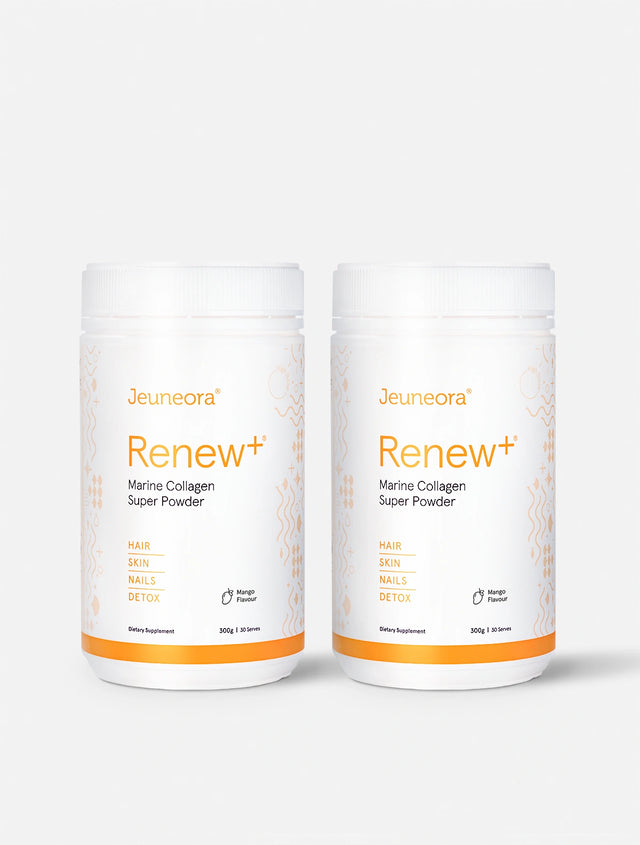 Renew+® Marine Collagen Super Powder Twin Pack - Mango